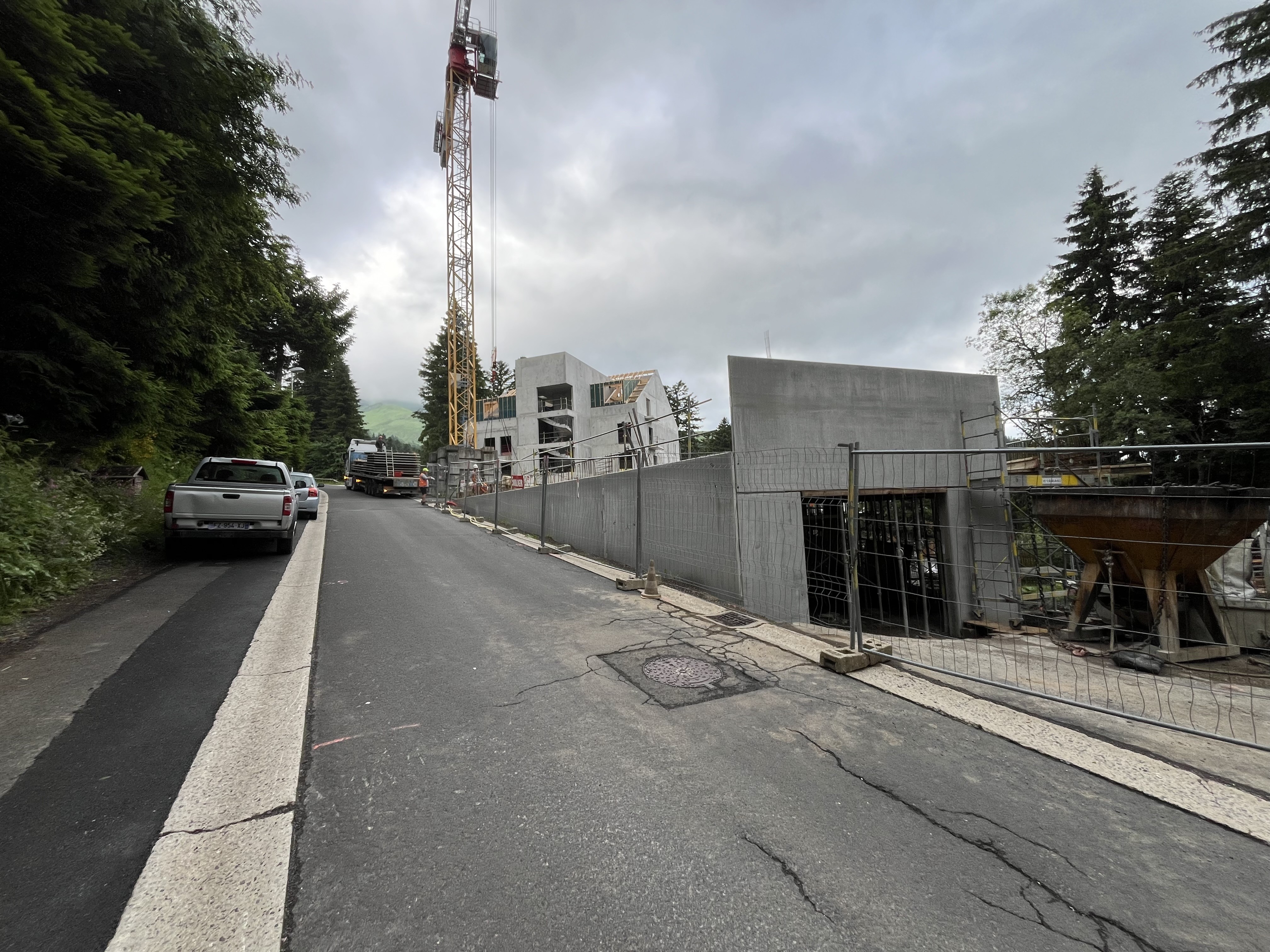 1er juillet etrée Parking